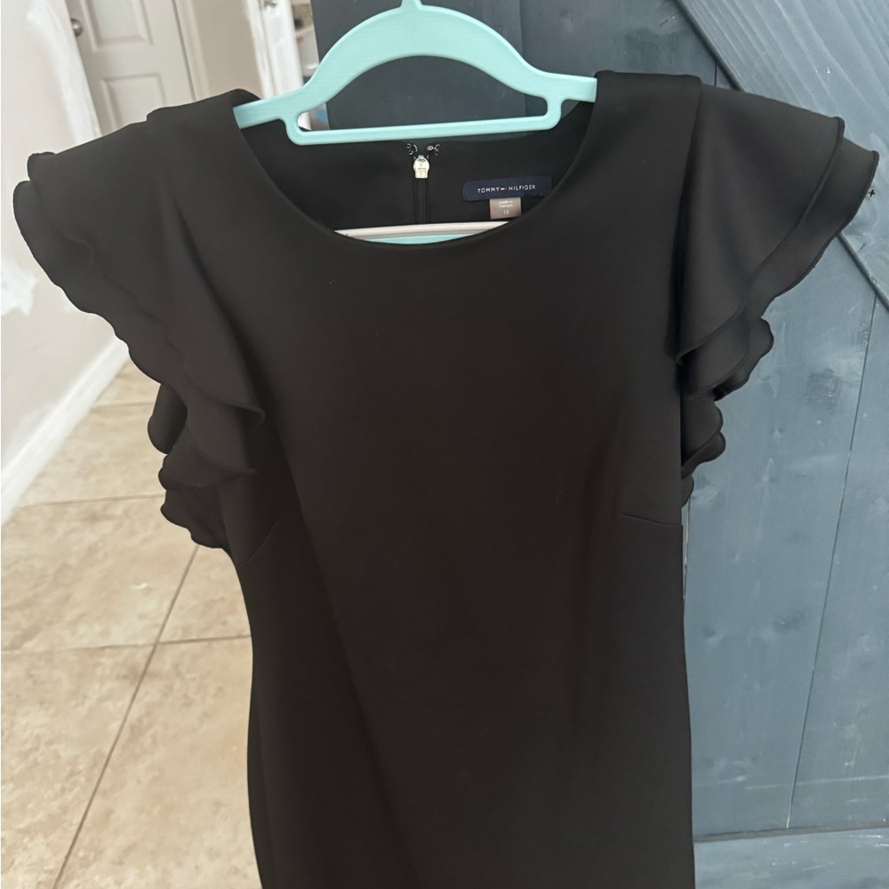 Designer Black Dress Size 10